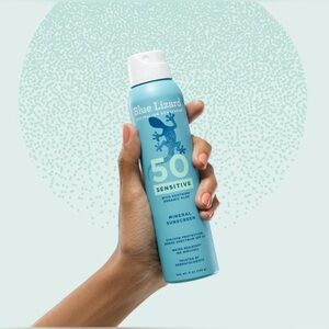 New Blue Lizard Sensitive Mineral
Sunscreen Spray - SPF 50+ - 5
OZ